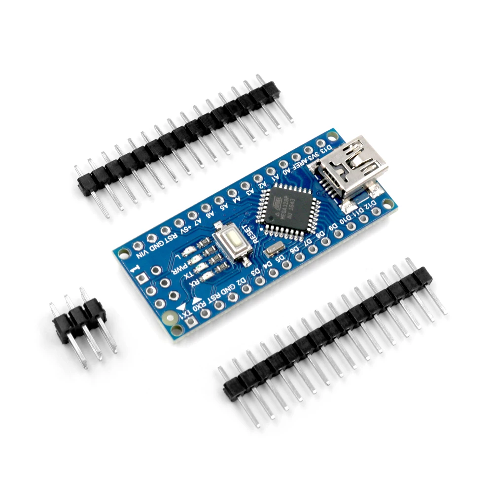 10 шт. мини usb Nano V3.0 ATmega328P CH340G плата микроконтроллера 5 в 16 м для arduino NANO 328P 3 0 без