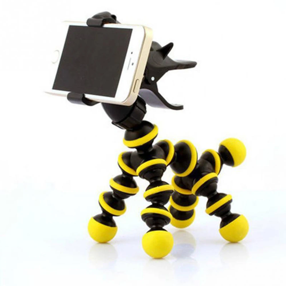 Настольная подставка с 3D рисунком из мультфильма Гибкий штатив для телефона в