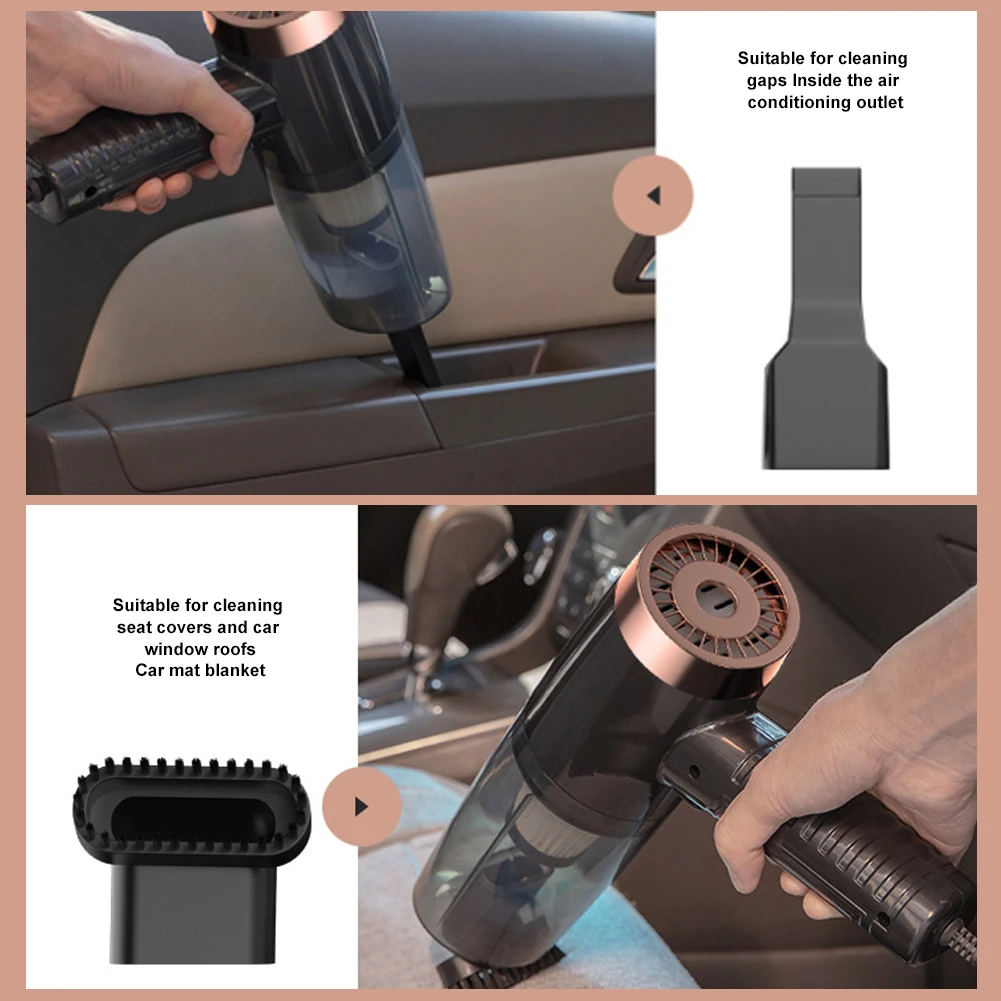 

Handheld Wireless Car vacuum cleaner PortableHigh Powerful Cyclone auto vacume cleaner Wet And Dry Cleaner for Car Home Pet Hair