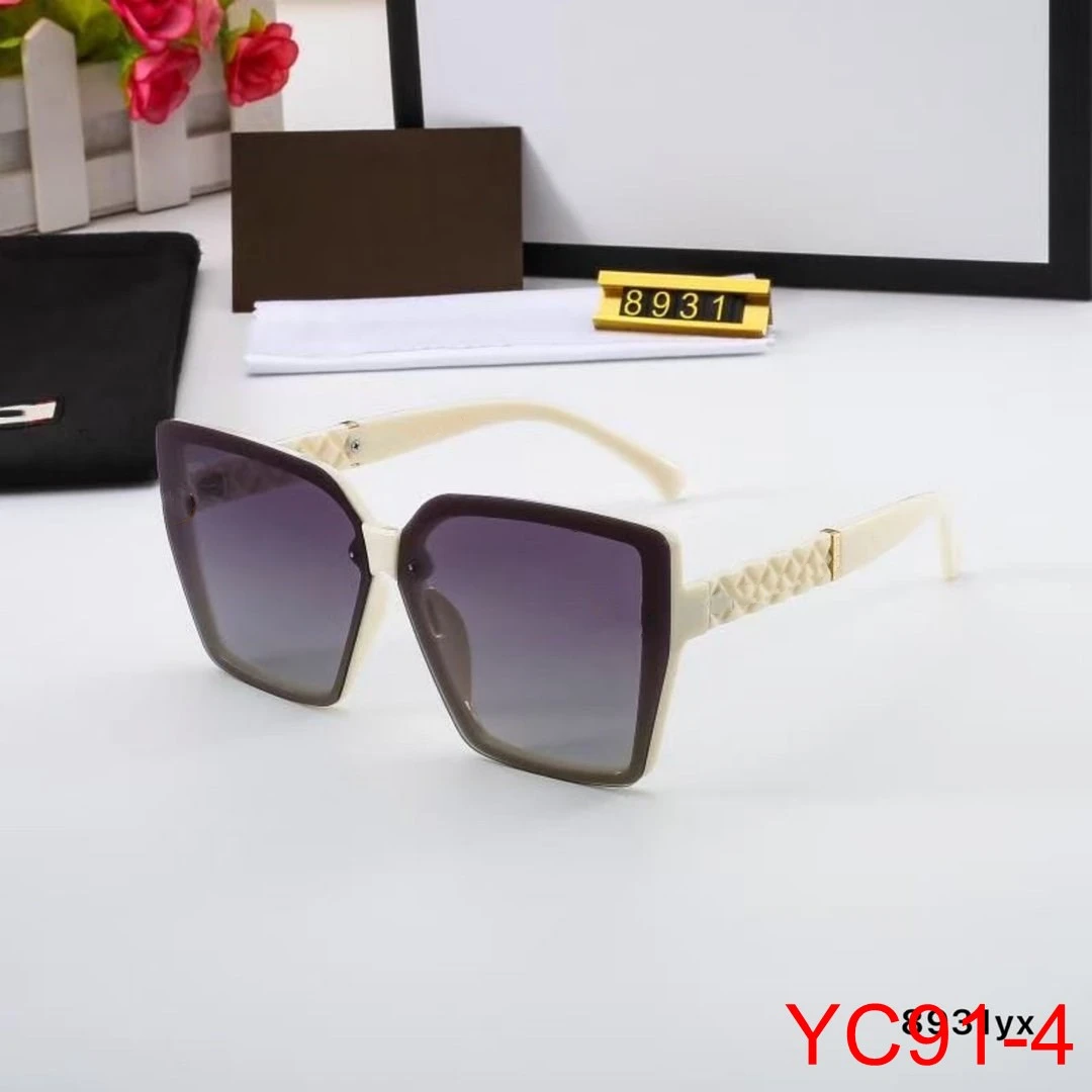 

YC91 New Fashion Vintage classic Square Men Sunglasses Brand Designer New Luxury Polarized Women Sunglasses With box