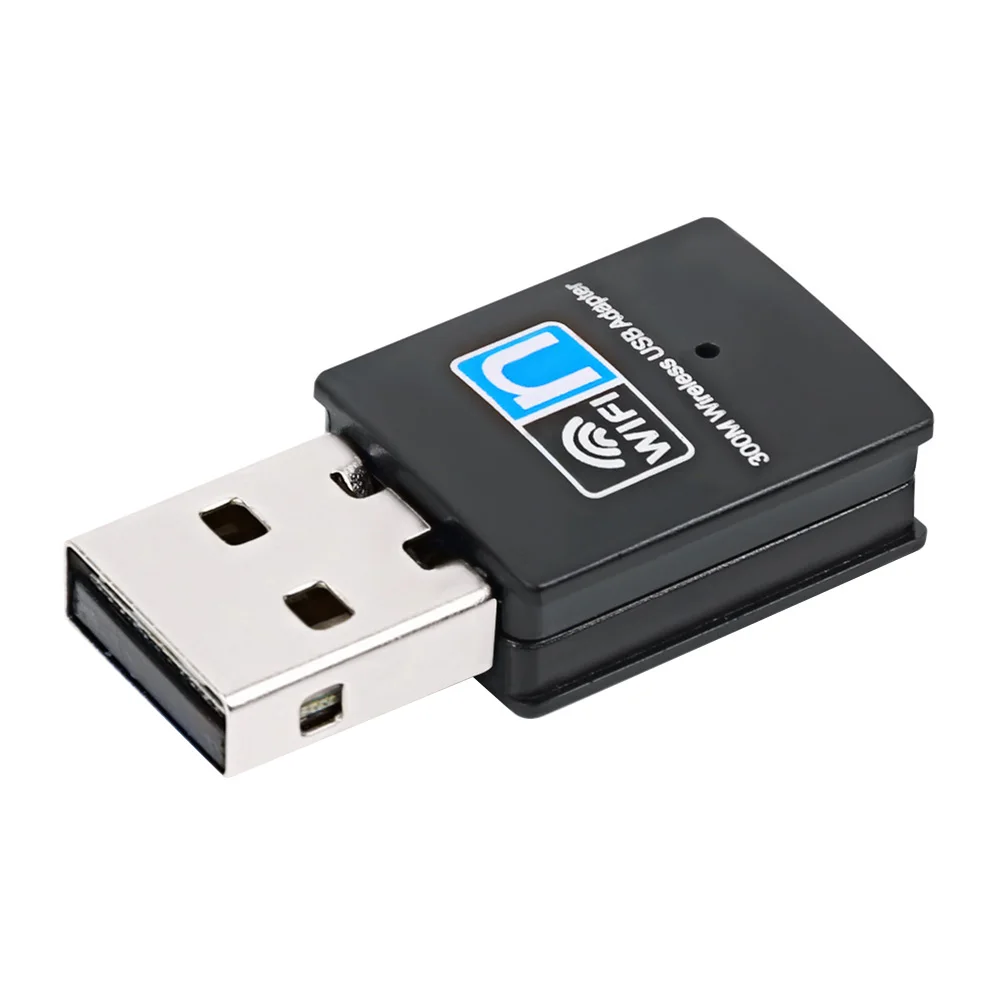 

Mini USB Wifi Adapter 300Mbps USB2.0 WiFi Dongle 802.11b/g/n Antenna Wireless Receiver Dongle Network Lan Card for Laptop PC