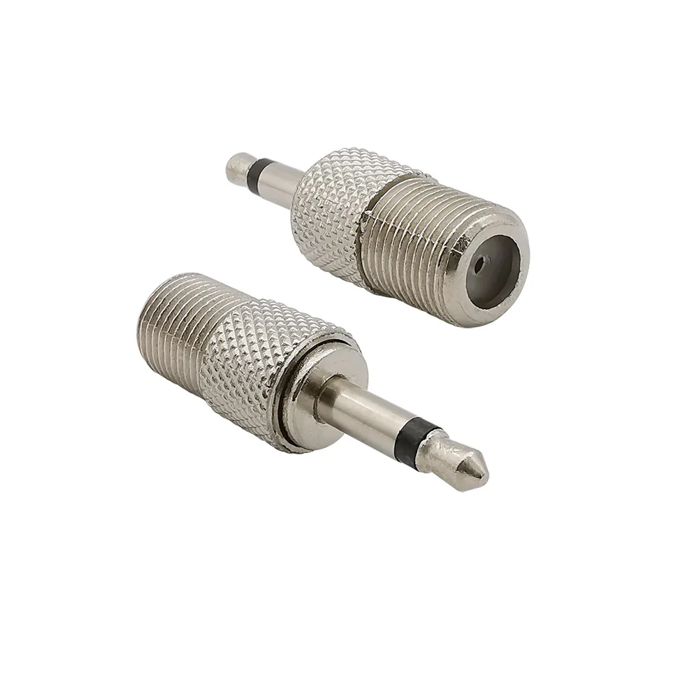 2 шт./лот RF коаксиальный адаптер F Тип со штекера на гнездо для подойдет как