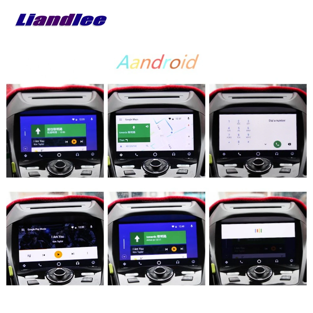 Liandlee Android автомагнитолы в режиме реального времени для Apple iOS USB CarPlay Android Авто gps Navi навигационная система