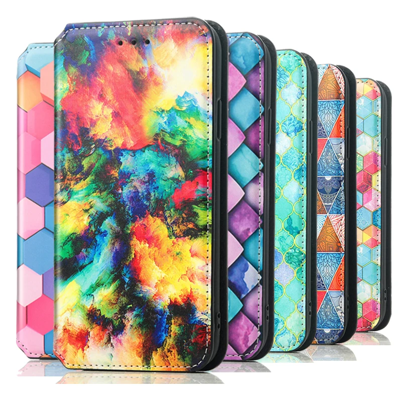 

On sFor Xiaomi Redmi 9T Magnetic Leather Flip Case For Xiaomi Redmi 9 9a 9c NFC 9AT 9i 8 8A Wallet Stand Phone Cover Card Holder