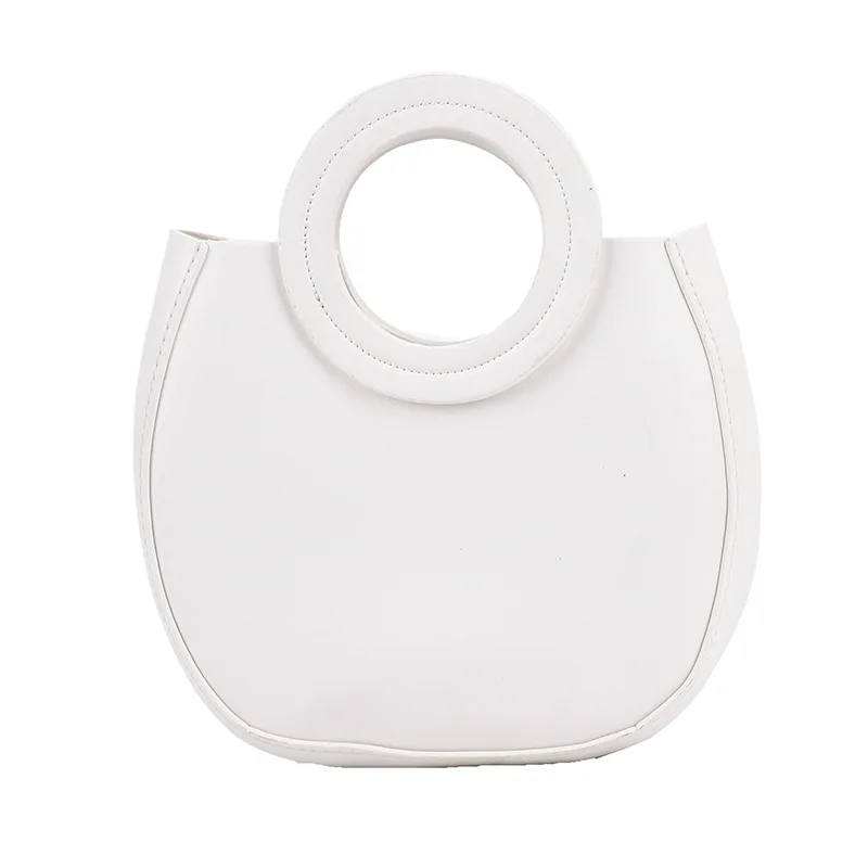 

High Quality Ladies Summer Tote Bag 2021 New Trendy Fashion Simple Ring Hand Bag Tote Bag Female Western Style Messenger Bag