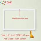 Черная Стеклянная Сенсорная панель 10,1 дюйма для Turbo TurboPad 1015 3G 2019 года версия емкостная сенсорная панель