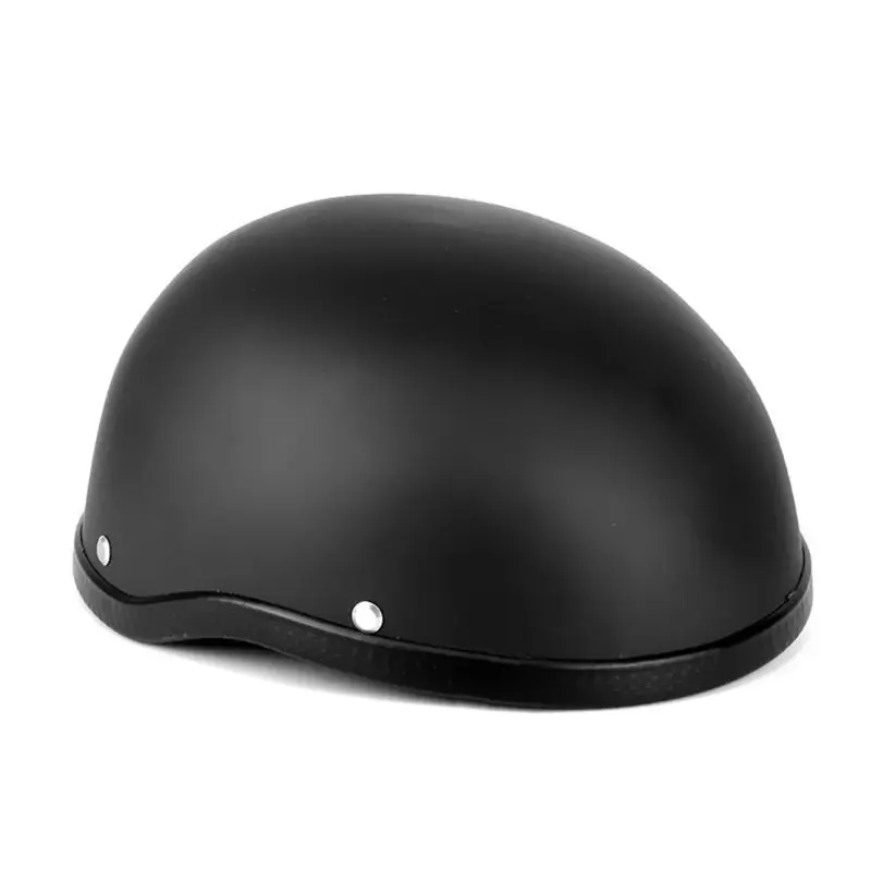 

Vintage Half Face Motorcycle Cap Helmet Retro Safety Hat Head Protector