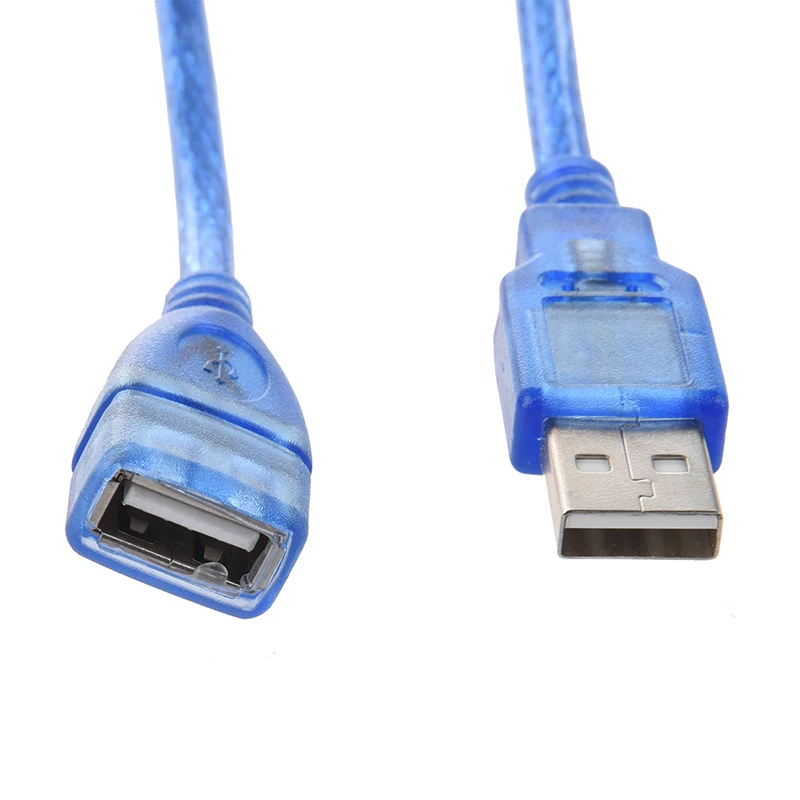 30 см синий USB 2 0 Тип A женский для мужчин AF-AM удлинитель | Электроника