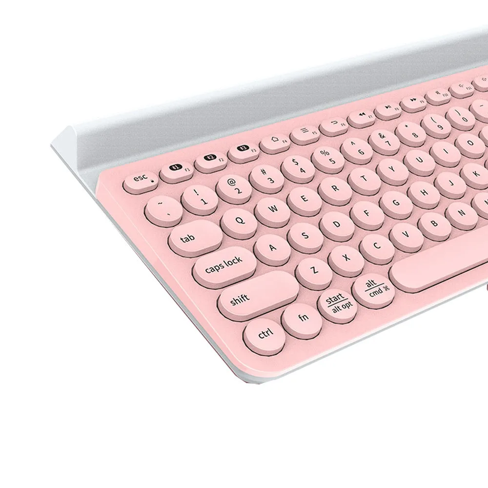 Мини клавиатура беспроводная эргономичная с круглыми клавишами|Клавиатуры| |