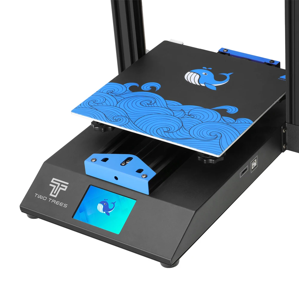Twotrees 3D Printer BLU-3 V2 Printing DIY Kit With Silent Driver TMC2225 High Precision Prusa i3 TFT Touch Screen Motherboard | Компьютеры