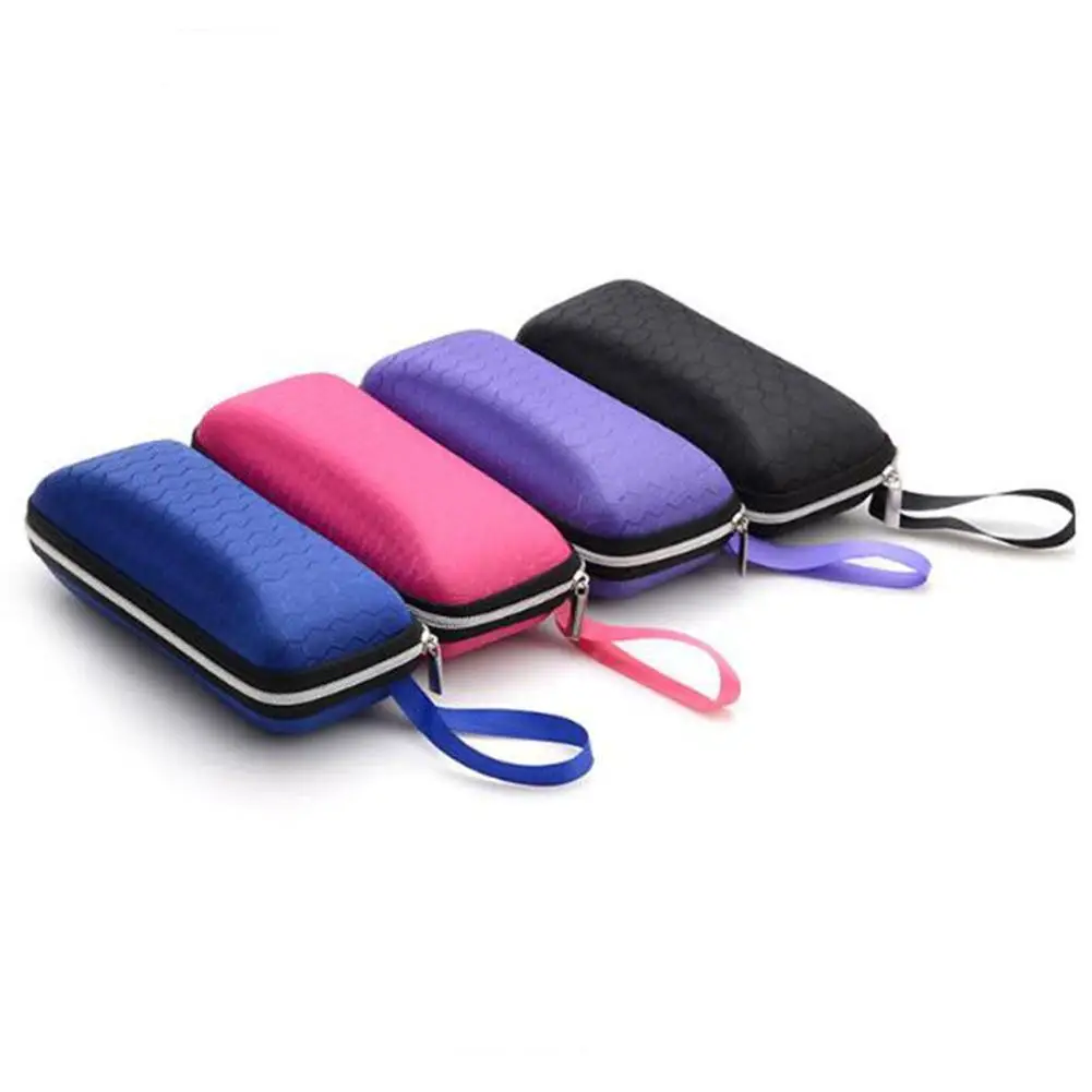 

HOT SALES !!! Fashion Zipper Rectangle Sunglasses Hard Travel Glasses Case Protection Box Wholesale Dropshipping
