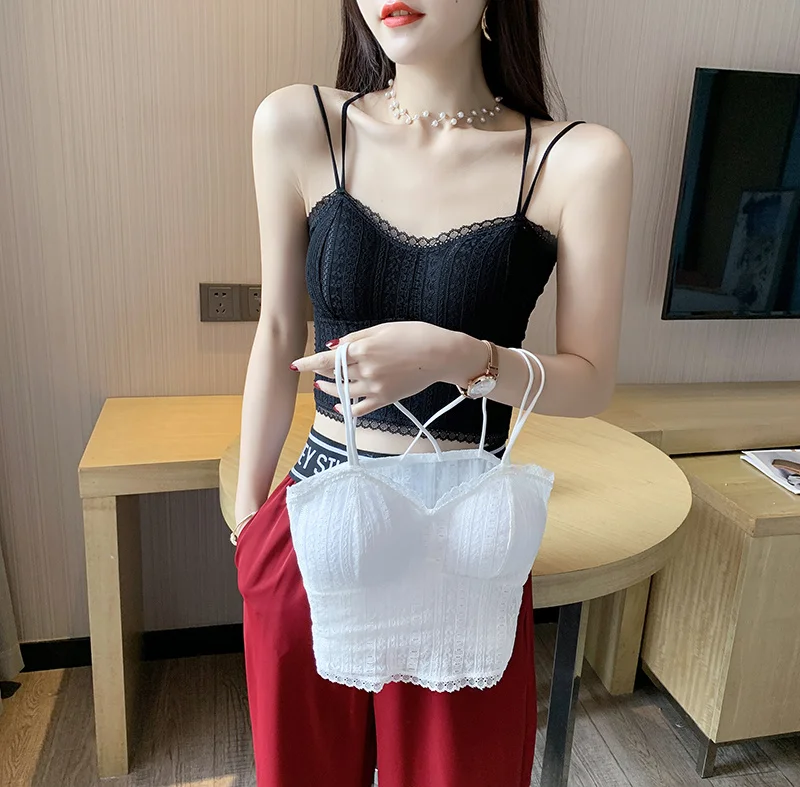 Сексуальная Женская летняя майка в стиле интернет знаменитостей Корейском с