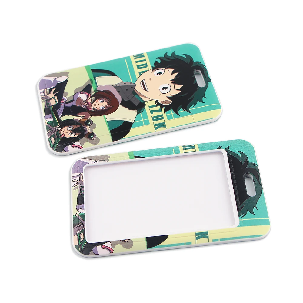 ER578 аниме зеленая лягушка девушка мой герой школьный шнурок держатель для