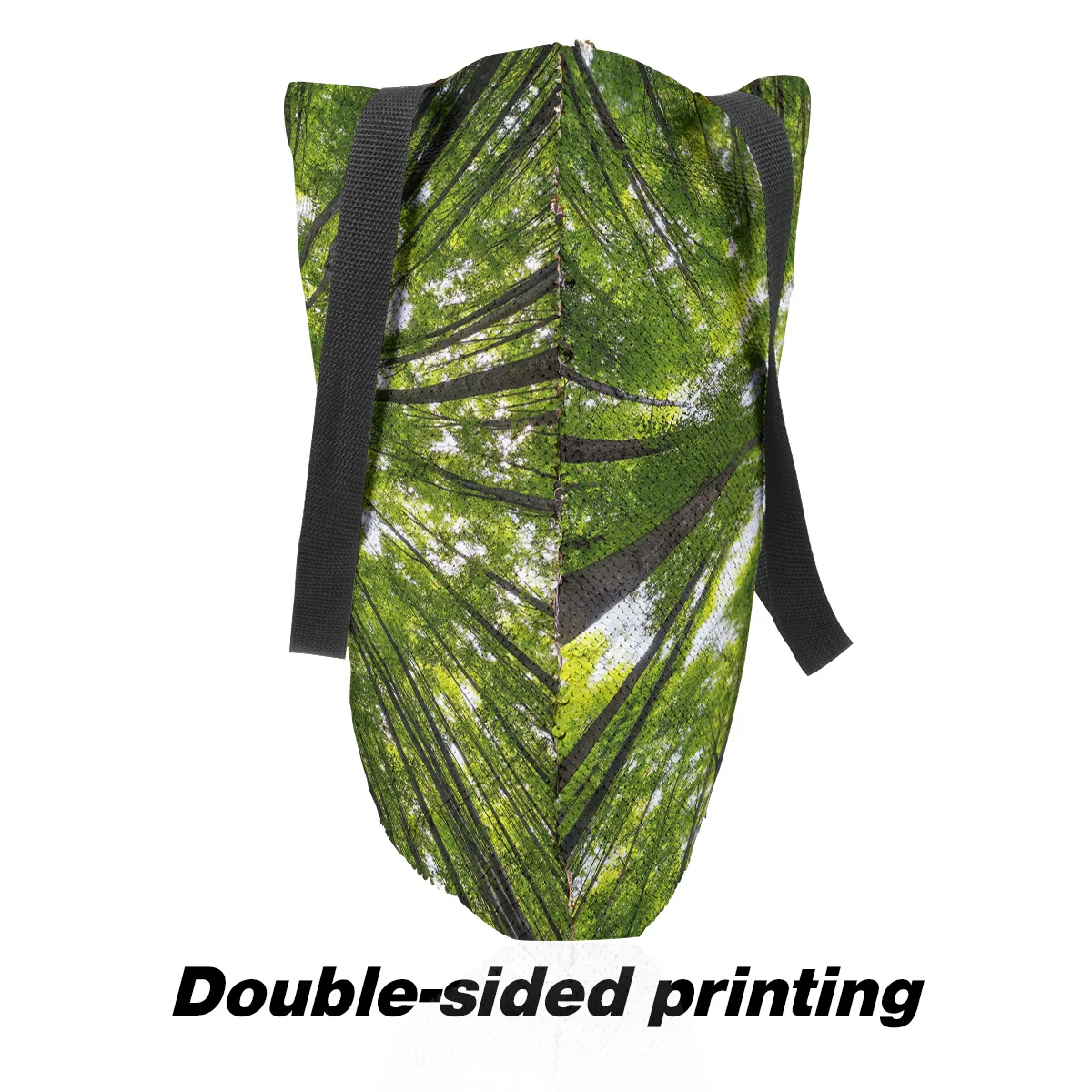 Зеленая лесная сумка на плечо с блестками сумки одно для женщин Повседневные