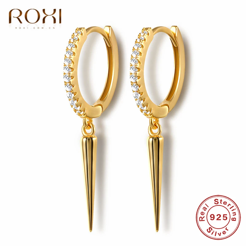 ROXI Ботильоны с заклепками в стиле панк на шпильке круглый кулон из нержавеющей