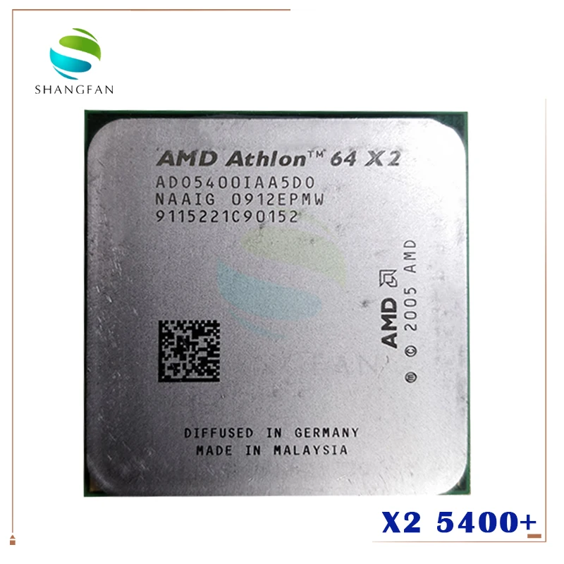 AMD Athlon X2 5400 + 2 8 ГГц ADO5400IAA5DO ADO540BIAA5DO ADO5400IAA5DS двухъядерный процессор Socket AM2 940pin|processor