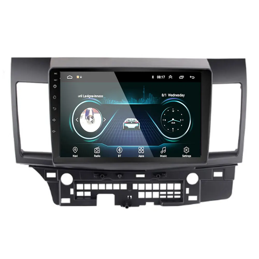 10 &quot2din Android 8 1 GO автомобильный dvd плеер для Mitsubishi Lancer 2008 2009 2010 2016 Радио gps навигация