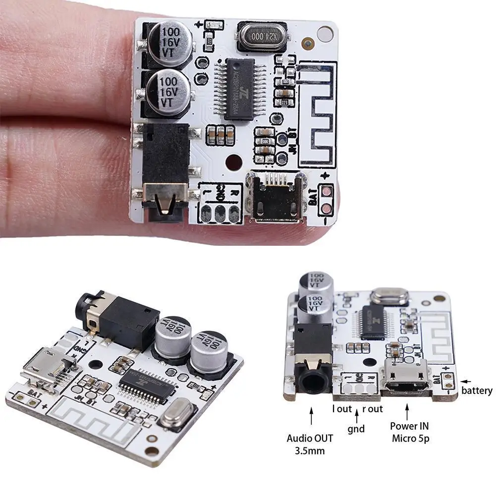 Плата аудиоресивера совместимая с Bluetooth 3 типа