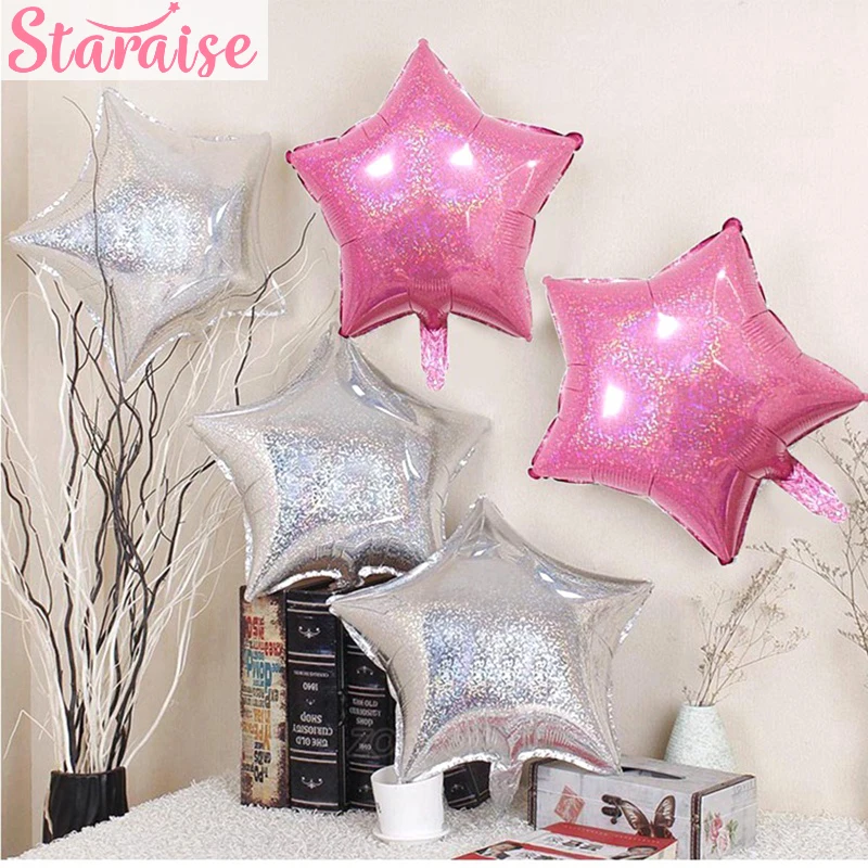 Staraise 4 шт золотые звезды бравл старс Луна вечерние шары луна и декорации на