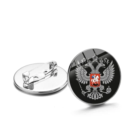 Style 20 SONGDA Hero Stalin CCCP Retro Brooch Sickle Hammer Sign Soviet Russian Army Icon Badge for Men Coat Suit Metal Pins High Quality - Окраска металла: Style 20