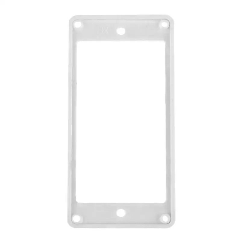 2 teilesatz gitarre humbucker pickup rahmen kunststoff gitarre humbucker pickup montage ring rahmen für elektrische gitarre 30mm x 45mm free glo