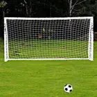 Полноразмерная футбольная сетка для юниоров, спортивных тренировок, портативная детская спортивная футбольная сетка для тренировки целей, 1,8 м x 1,2 м