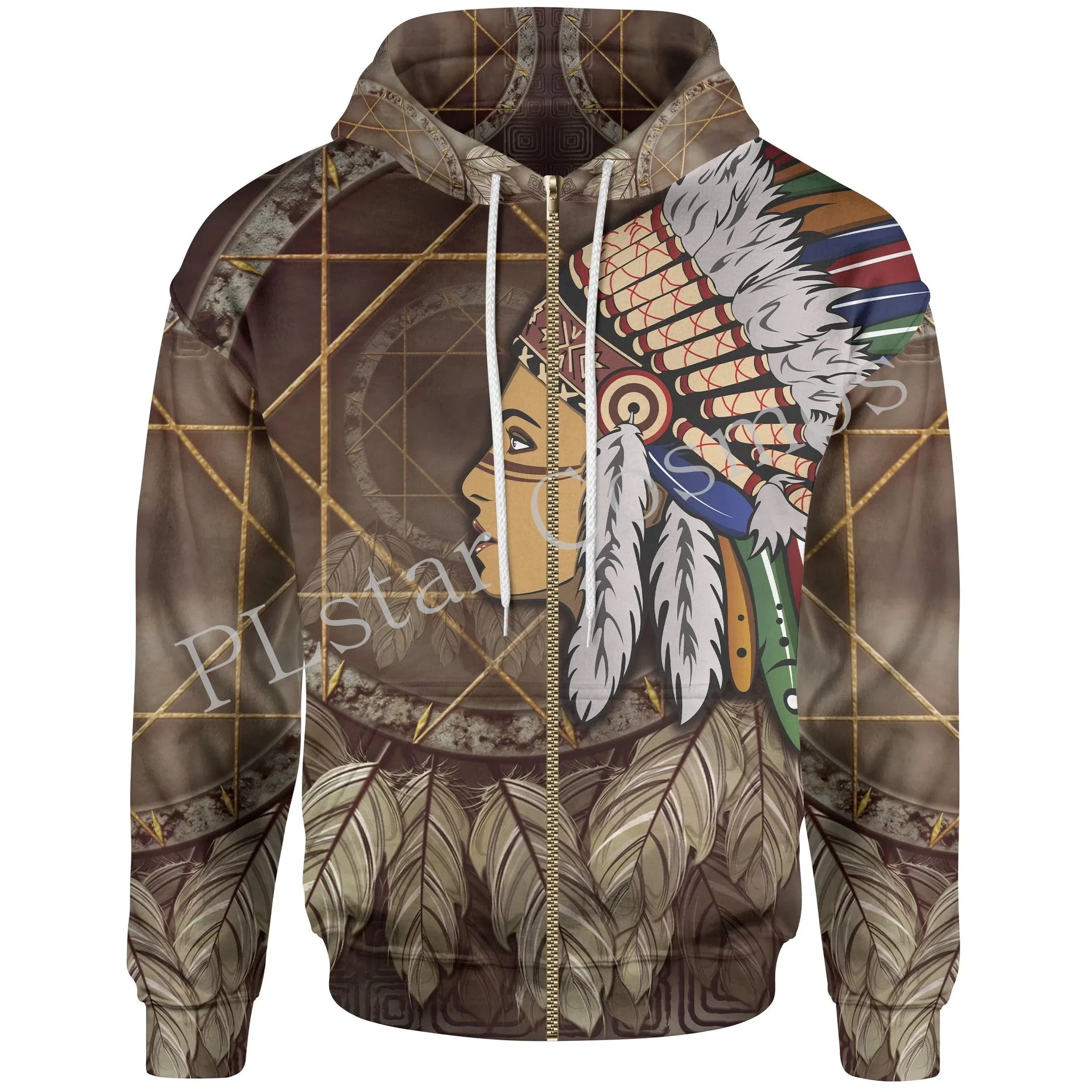 

PLstar Cosmos 3DPrint Native National Culture Tribal Indigenous Amazing Harajuku Streetwear Funny Unisex Hoodies/Sweatshirt/Zip9