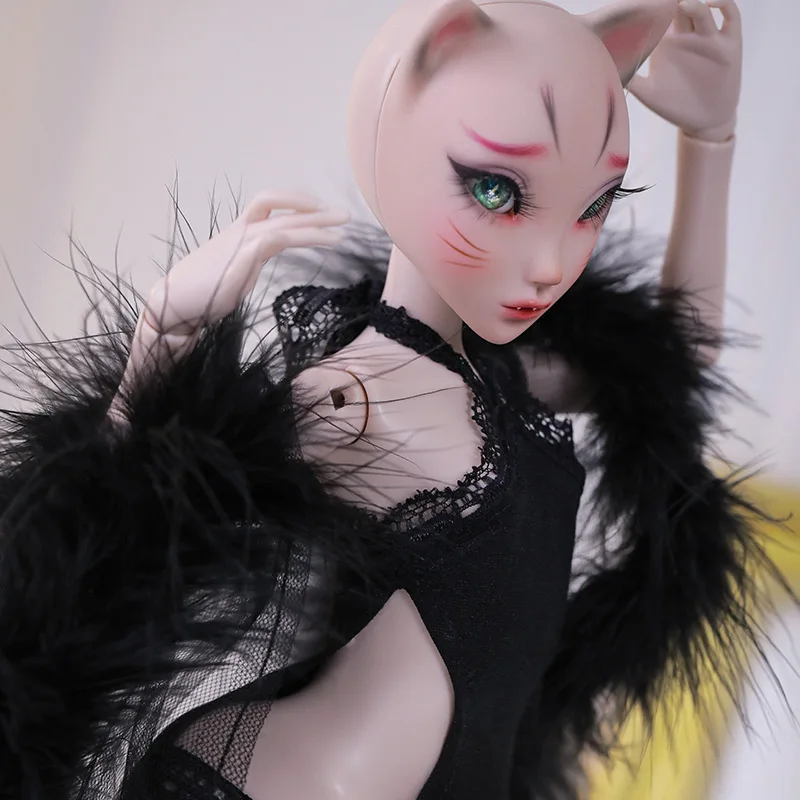 Shuga сказочные Калуу кошачьи ушки 1/4 BJD куклы Kahti резиновые игрушки лучшие подарки
