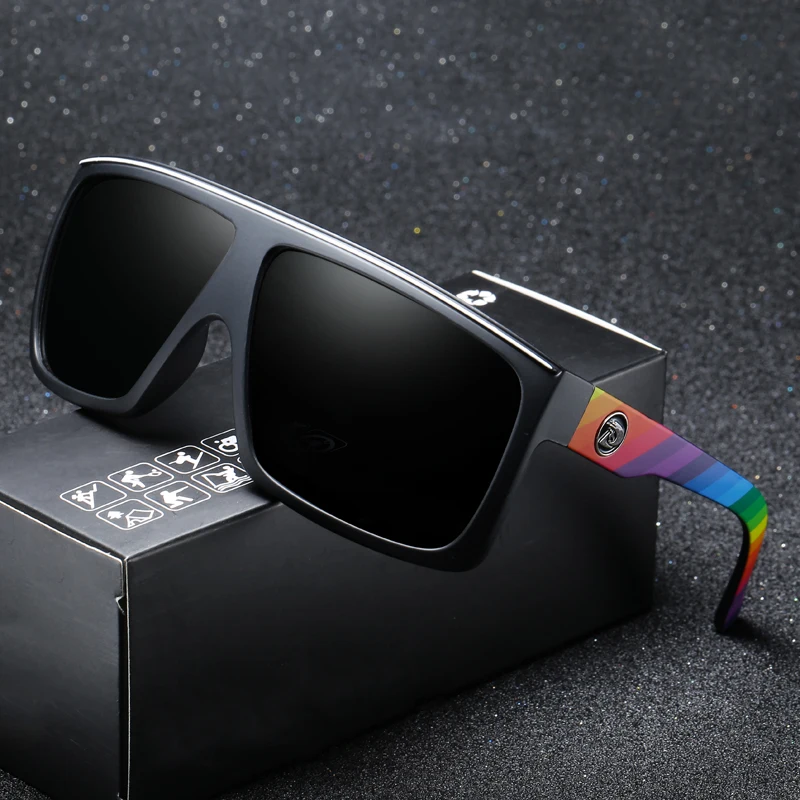 Модные солнцезащитные очки для мужчин фирменный дизайн поляризованные вождения