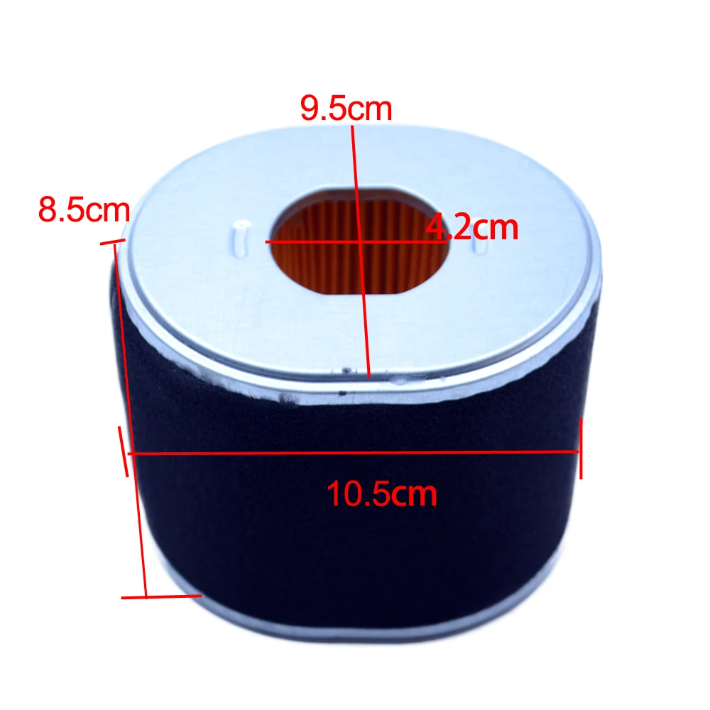 

6pcs Air Filter For Honda GX340 GX390 11HP 13HP Engine 188F 190F 192F 17210-ZE3-000 17210-ZE3-010 17210-ZE3-505