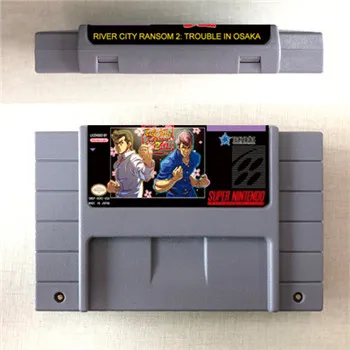 River City выкуп 2 проблемы в Осаке карта для игры ролевая игра Американская версия