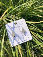 mother of the shell cross earrings ws925 silver ear needle stud earringsbrass with 14k gold jewelry for women hyacinth 2022 hot