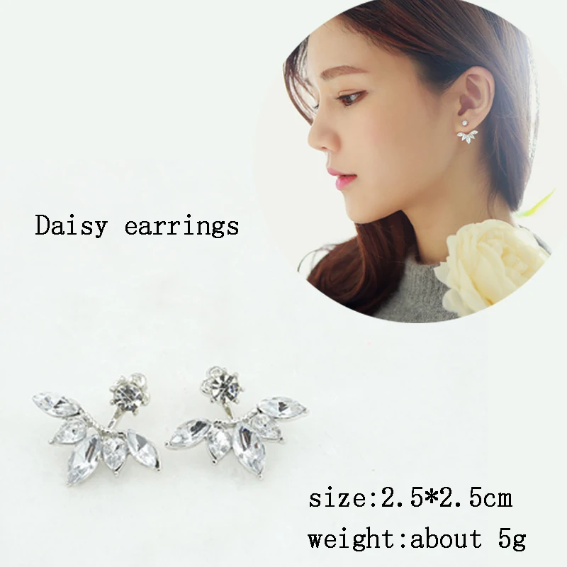 Сережки многоцветные оптовая продажа серебряные иглы конский глаз изящные