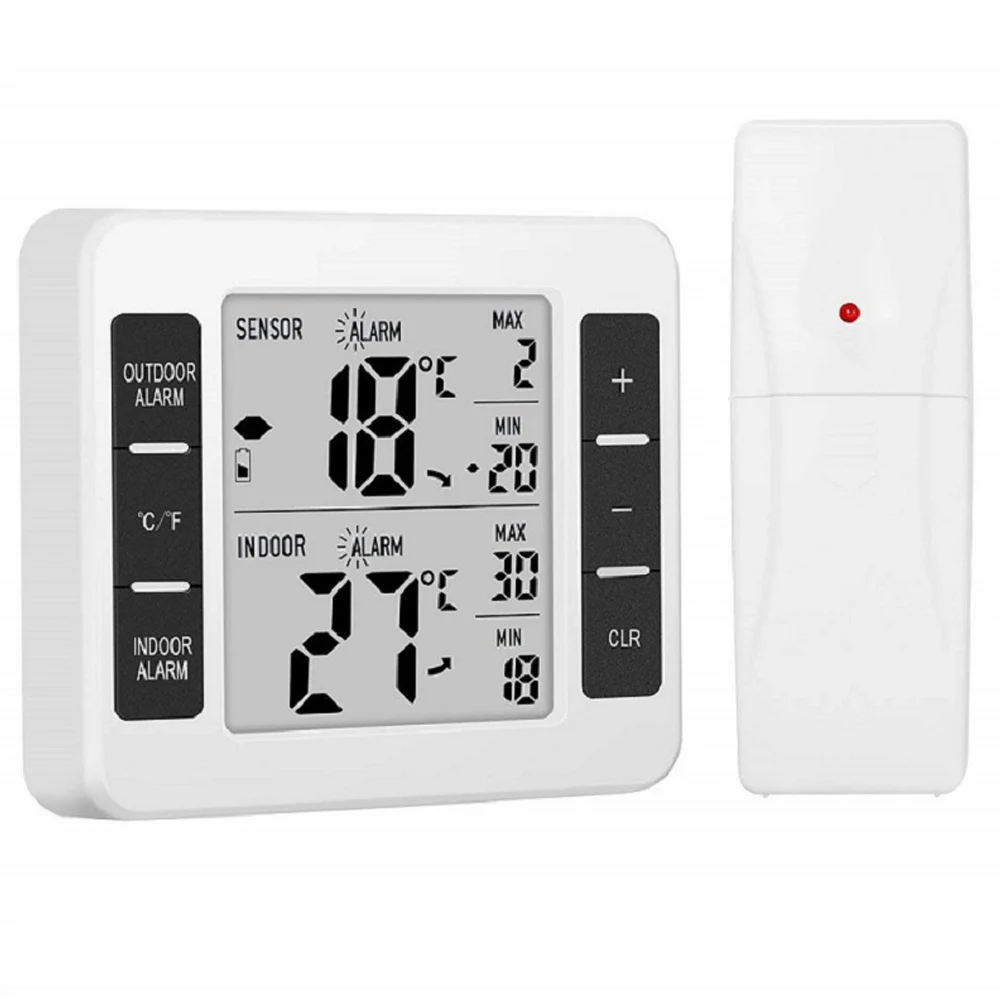 Цифровой термометр гигрометр для помещения и улицы измеритель влажности