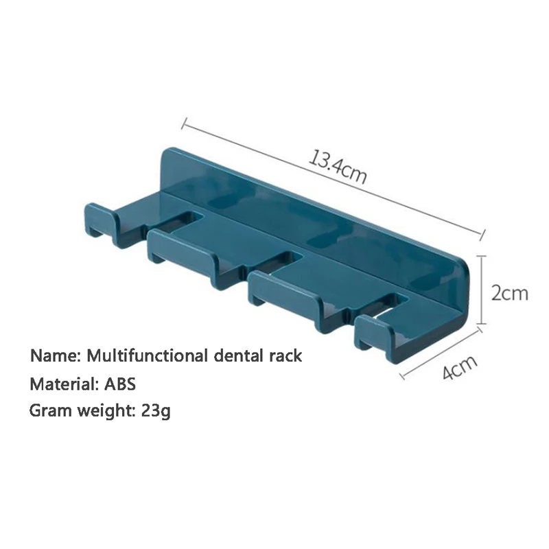 

Toothbrush Holder Wall-mounted ToothBrush Organizer Hanging Set Bathroom Accessories Household Toothbrush Holder