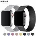 Ремешок магнитный для Apple watch band 44 мм 40 мм, металлический браслет для iWatch 42 мм 38 мм, Apple watch 3 4 5 6 se