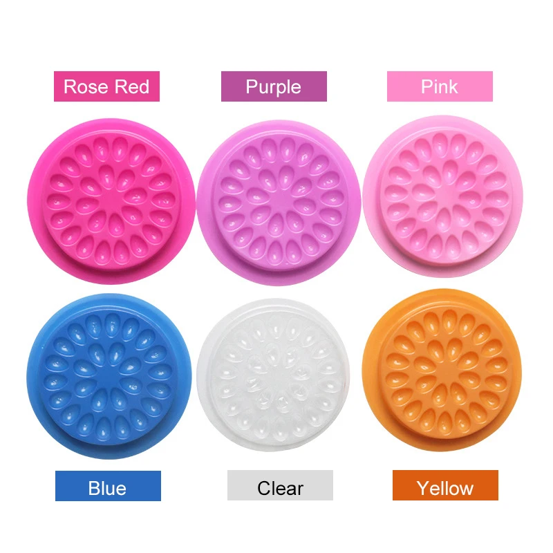 Клей для наращивания ресниц одноразовый из ПВХ 10/20/50/100 шт. | Красота и здоровье