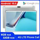 Планшет Android 10.0Q, 4G LTE, 10-дюймовый планшет, Восьмиядерный, Google Play, Wifi, GPS, IPS, планшет android 10 10,1 дюйма + подарок