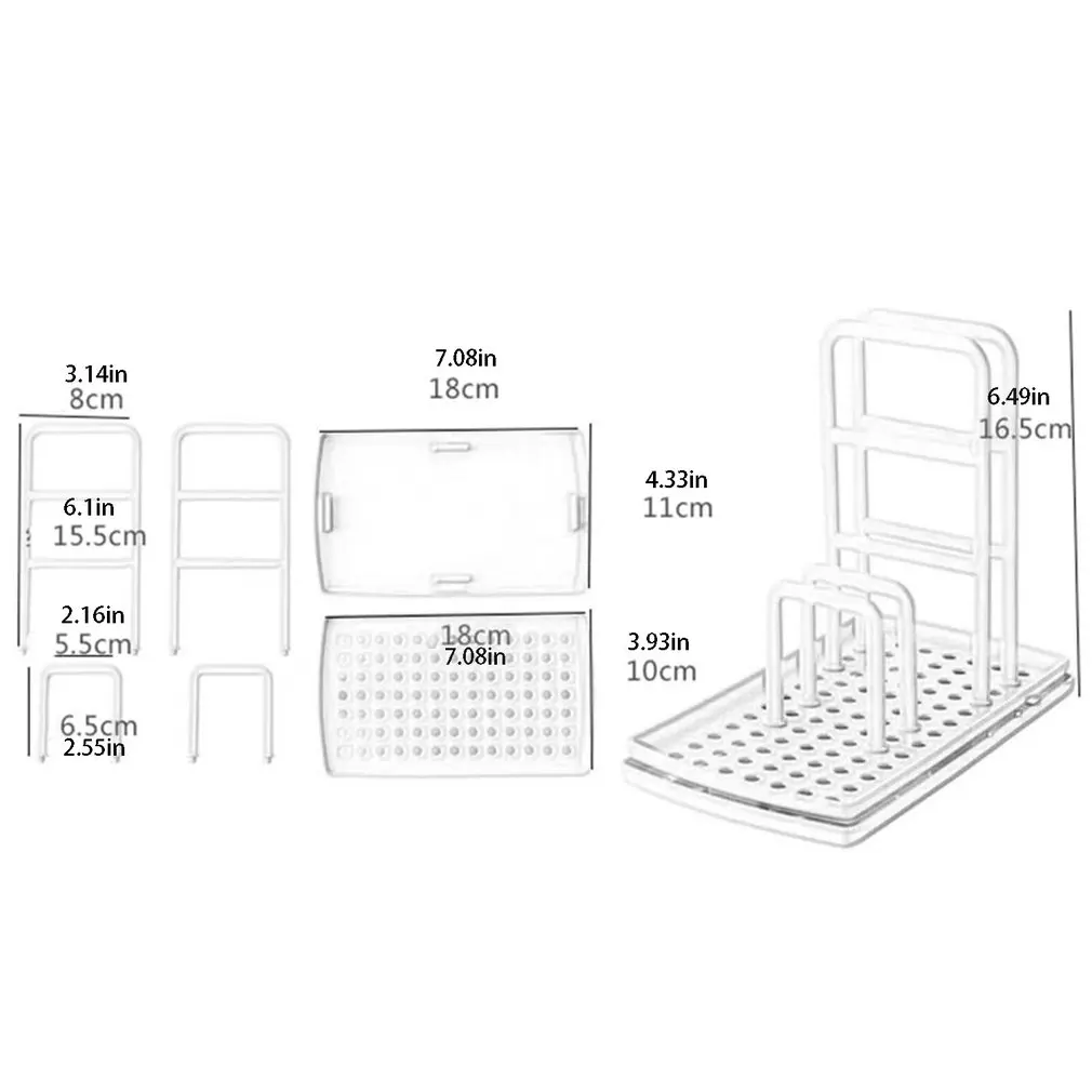 

Punch-free Countertop Storage Rack Kitchen Rag Hanger Sink Dishcloth Sponge Drain Rack Pool Rack Kitchen Tools