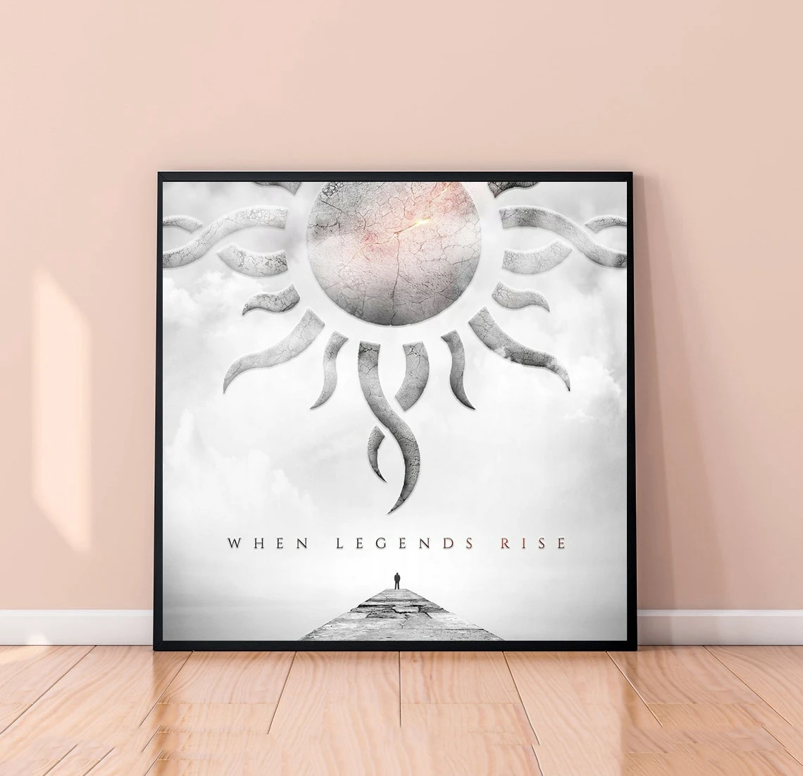 Godsmack When Legends Rise музыкальный альбом холст плакат искусство хип-хоп рэпер