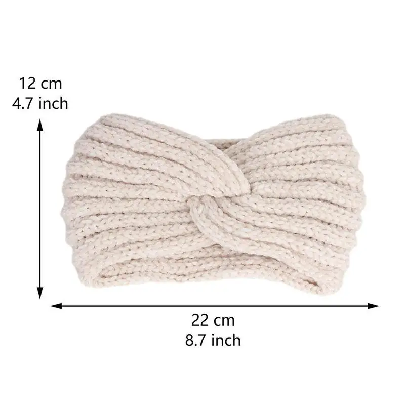 

Elastic Crochet Wide hair bands accessories bandana headband pelo diademas opaski Hairband para el do mujer wlosow Warmer E F3Q7