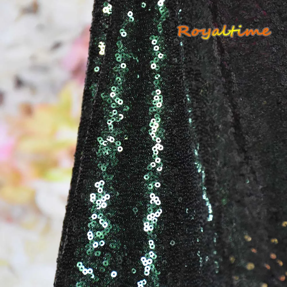 Royaltime Shimmer темно-зеленая ткань с блестками на 0 5 ярд двусторонний стрейч вышитая