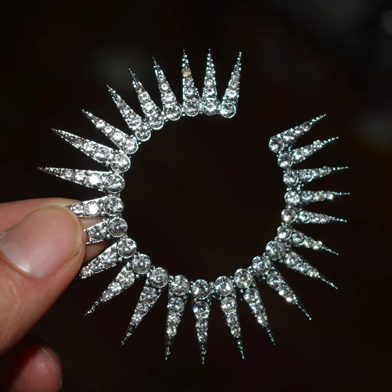 Женские серьги в форме подсолнуха Huitan элегантные женские на свадебную вечеринку