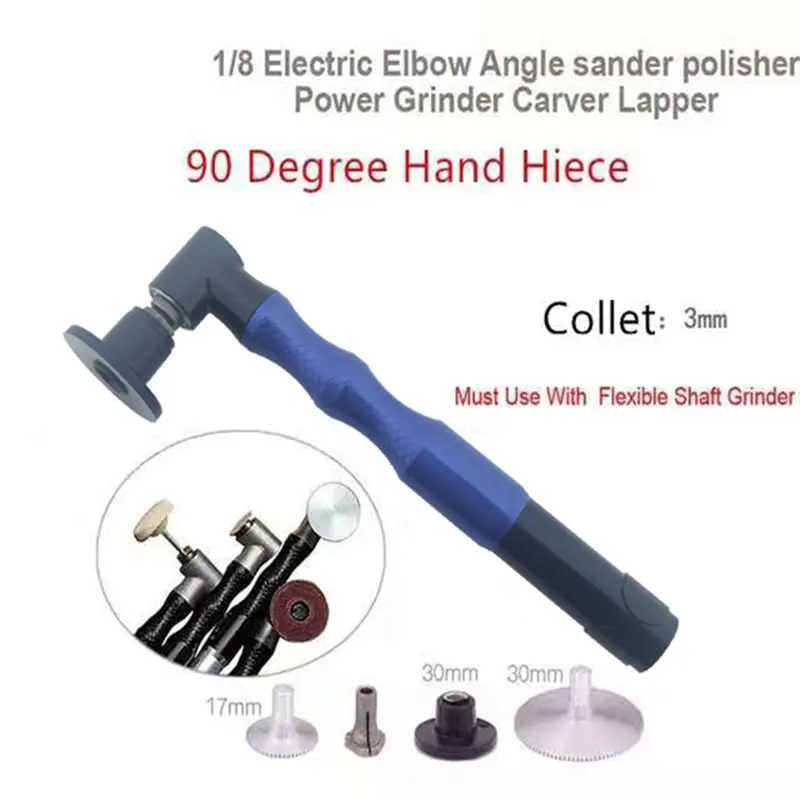 90 градусов наконечник для моторчик Foredom в anging гибкого вала мясорубки мельница