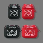 Чехол для Airpods Pro, Джордан, мягкий силиконовый чехол для Airpods 2, милый чехол, аксессуары для наушников  23, чехол для ключей