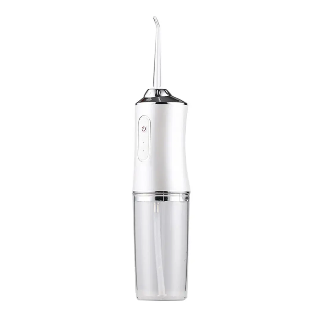 

Dental Irrigator Teeth Cleaning Teeth Cleaner 6 Nozzles Water Flosser Large Water Tank Flossing Wireless USB