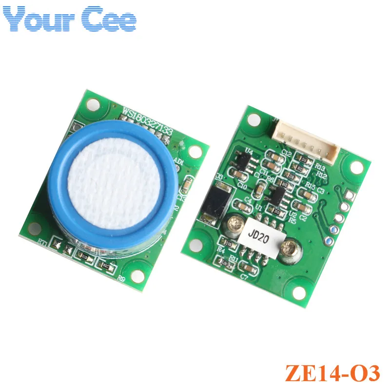 

ZE14-O3 Electrochemical Ozone Detection Sensor O3 Gas Sensor Module 0-100ppm 5V UART for Civilian Disinfection Cabinet