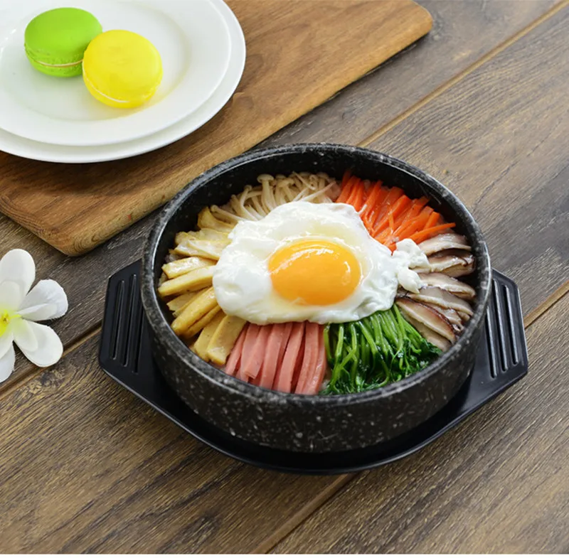 Maifan камень узор Корейский камень горшок рыба камень горшок Bibimbap специальные керамические кастрюли для отправки лоток выпечки горшок кухонные принадлежности