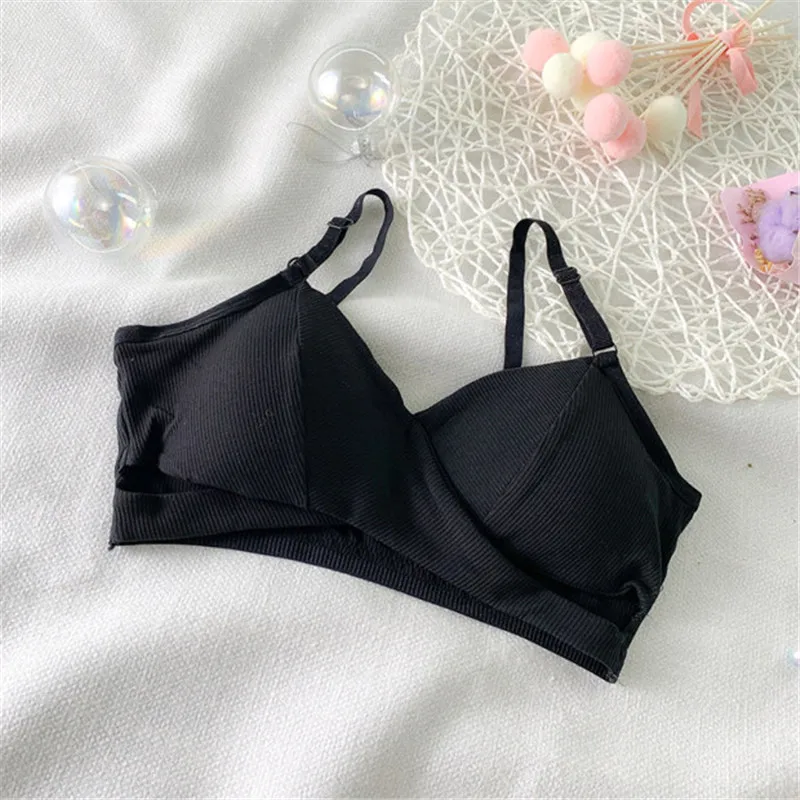 Бюстгальтер женский с треугольными чашками тонкий | Женская одежда