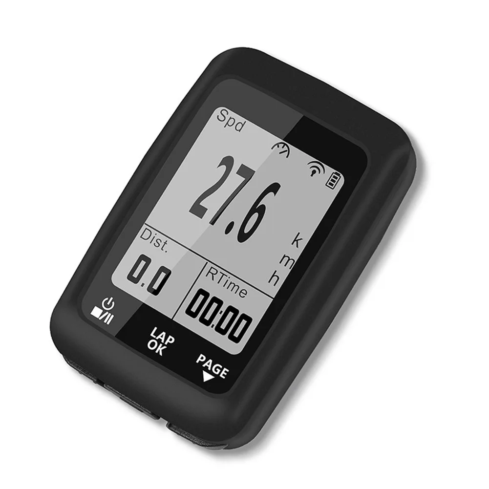

2.0 Inch Bike Speedmeter Riding Mountain Bicycle USB Rechargeable Multifunctional Odometer GPS Computer Wireless Bluetooth 4.0